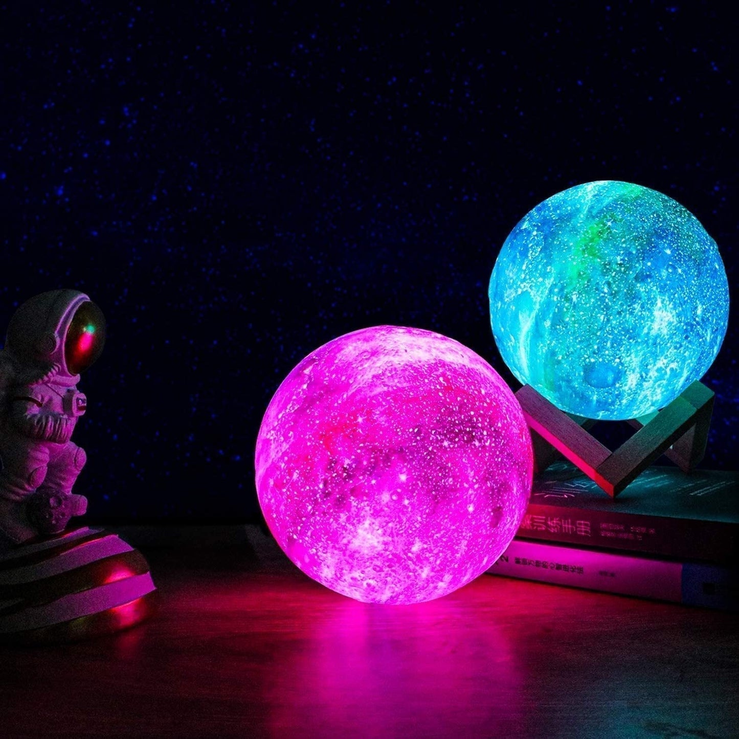 SterrenGlans Galaxy Lamp – LED Nachtlampje met Touch Bediening