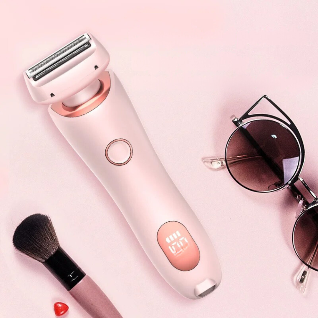 ZachtTrim – 2-in-1 Dames Epilator en Bikinitrimmer voor Gevoelige Huid