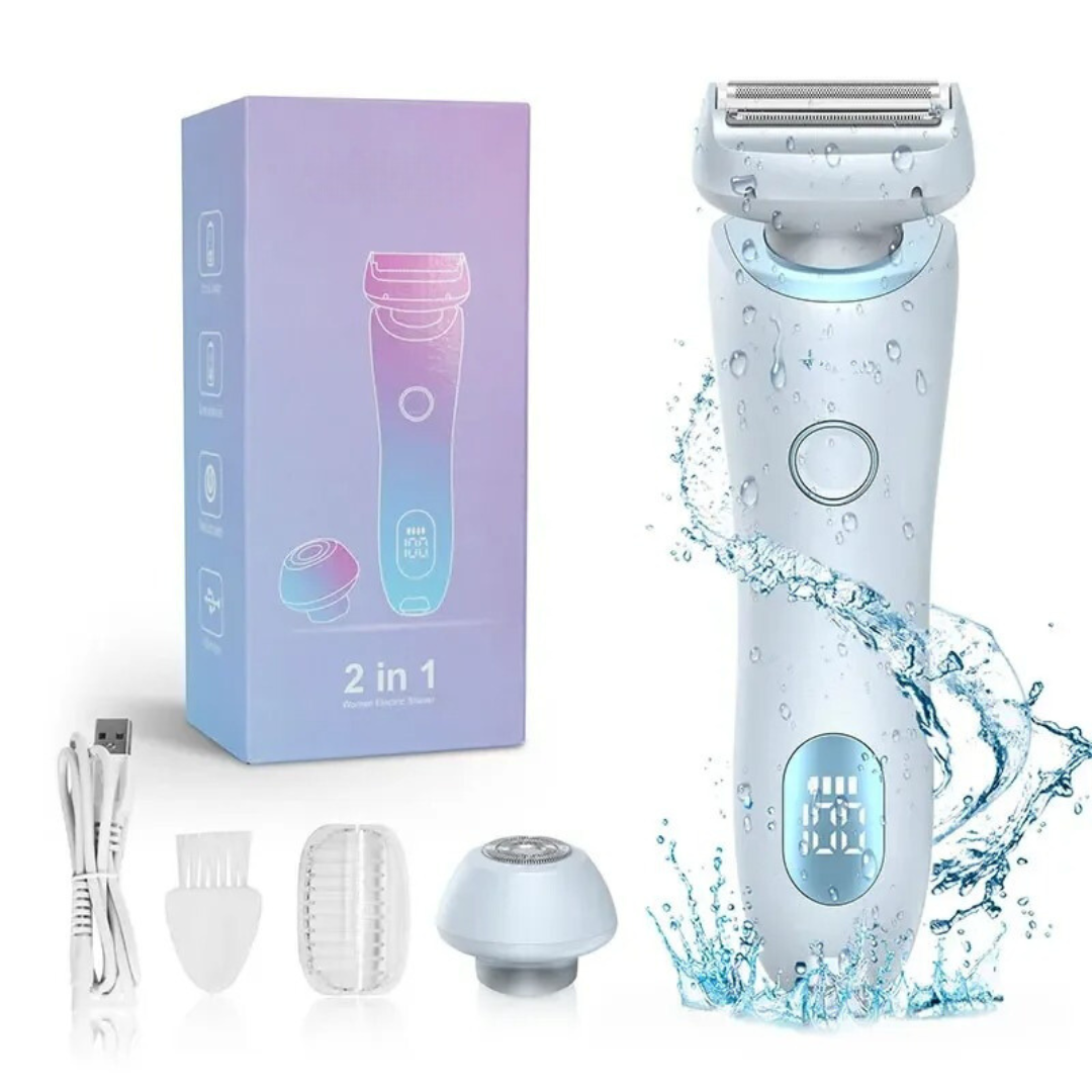 ZachtTrim – 2-in-1 Dames Epilator en Bikinitrimmer voor Gevoelige Huid