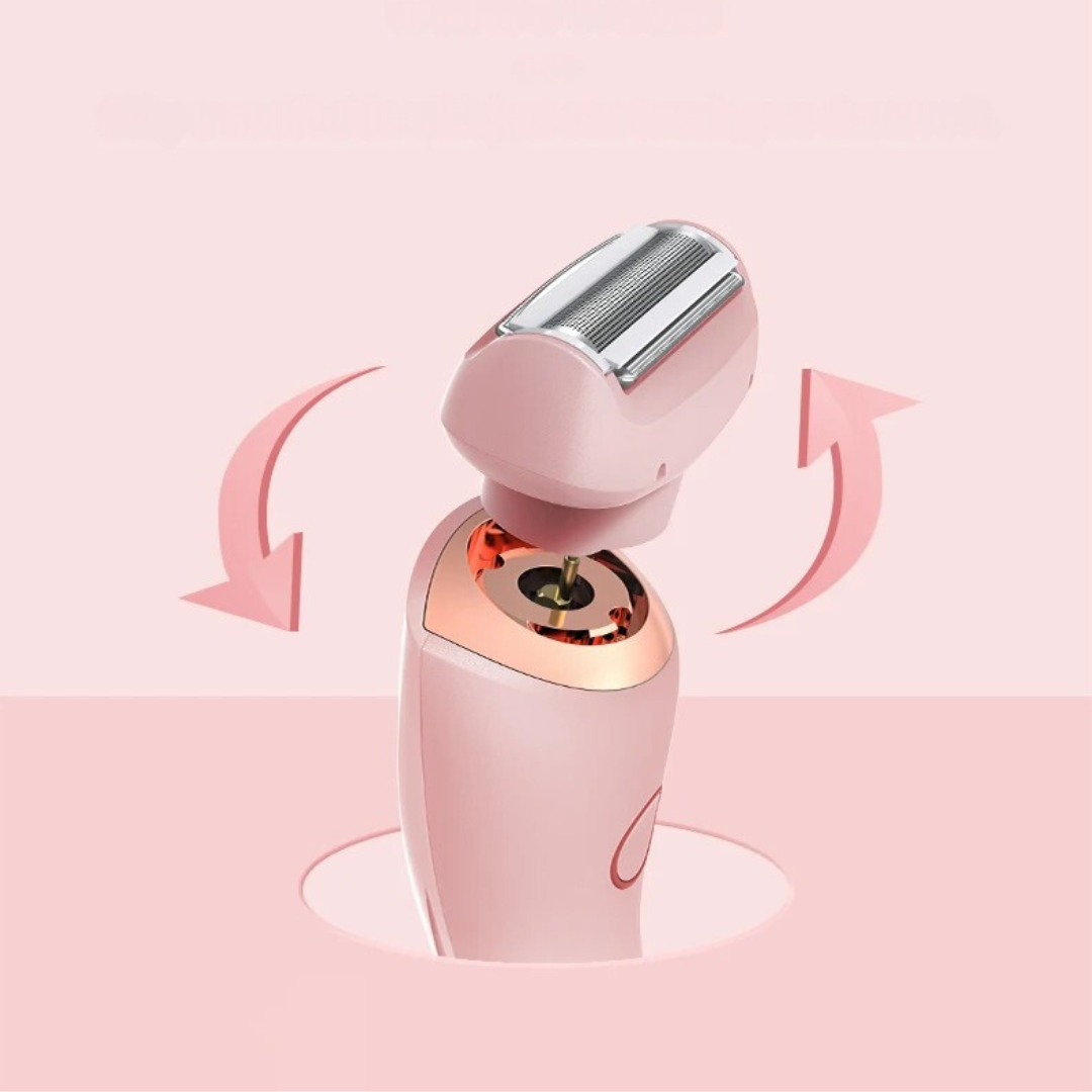 ZachtTrim – 2-in-1 Dames Epilator en Bikinitrimmer voor Gevoelige Huid