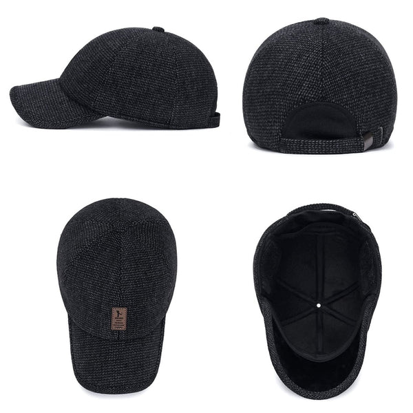 WarmFit Gebreide Winter Cap – Comfortabele Verstelbare Muts voor Koude Dagen