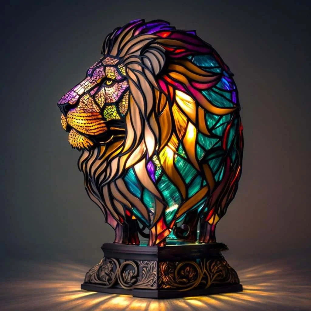 Moderne Kunst Designlamp – Handgemaakt & Warm Sfeerverlichting
