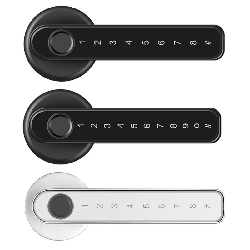 VeiligGrip Slim Deurslot met Vingerafdruk en Smartphonebediening