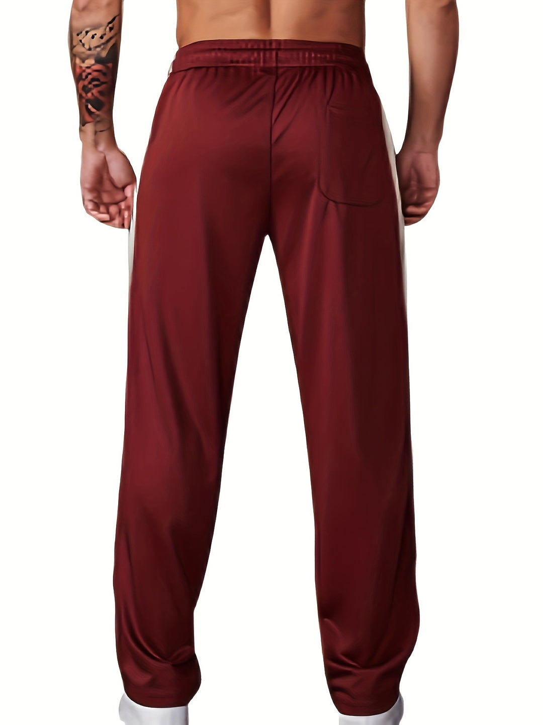 Heren Sportbroek FlexRun – Ademend Trainingsmodel met Trekkoord Taille