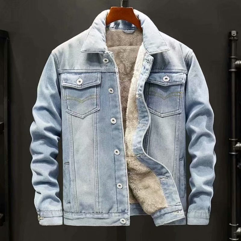 Denim Herenjack – Hoogwaardig Spijkerjack met Tijdloze Streetwear Look