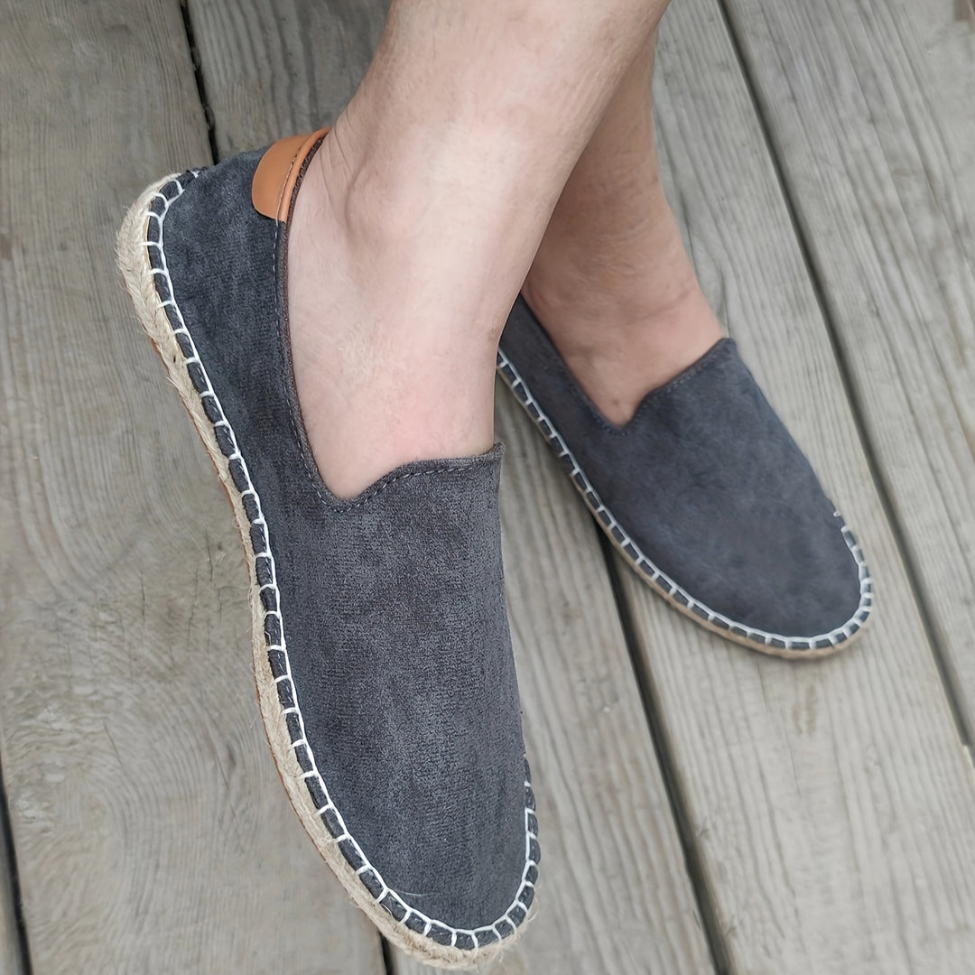 Heren Loafers CanvasLuxe – Handgemaakt, Ademend en Zomers