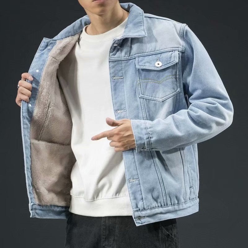 Denim Herenjack – Hoogwaardig Spijkerjack met Tijdloze Streetwear Look
