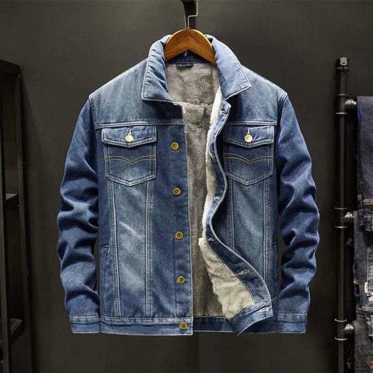 Denim Herenjack – Hoogwaardig Spijkerjack met Tijdloze Streetwear Look