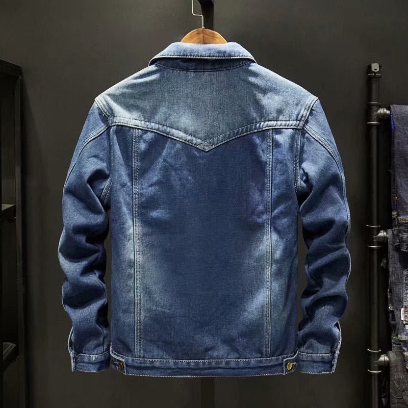 Denim Herenjack – Hoogwaardig Spijkerjack met Tijdloze Streetwear Look