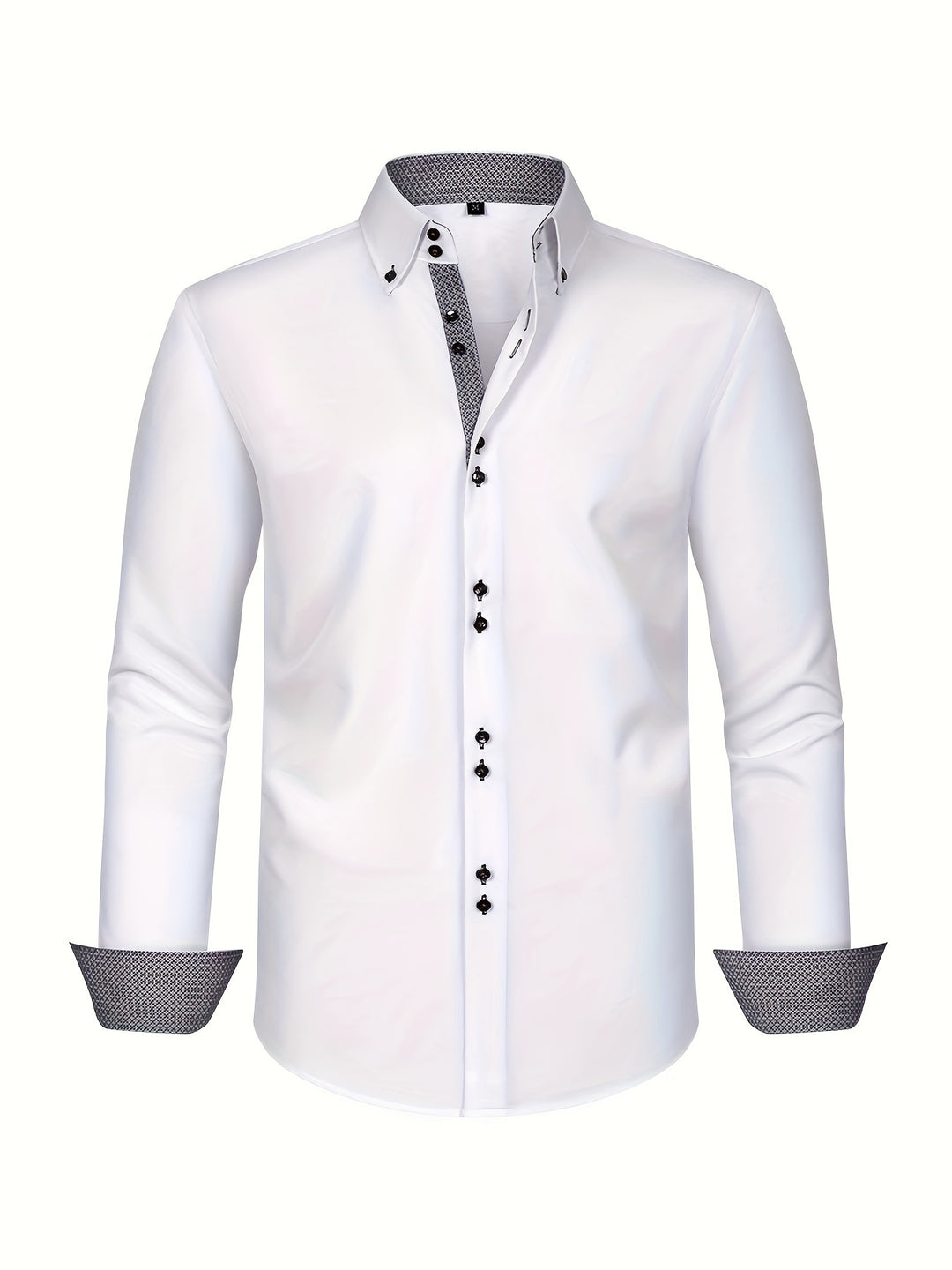 Heren Overhemd BlueDuo – Dubbelrijig, Ademend en Elegant