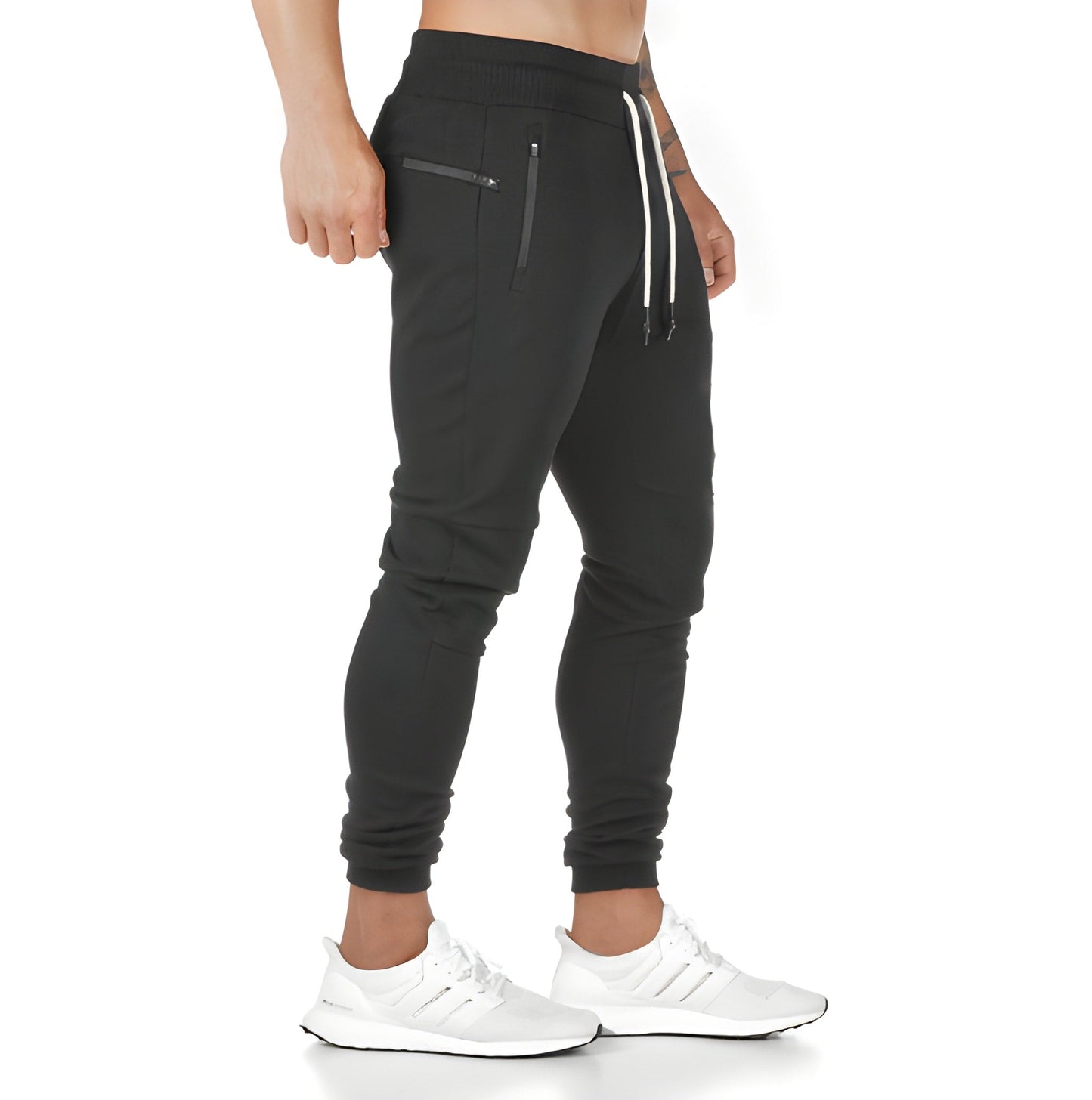 Heren Joggingbroek AirFlex – Lichtgewicht Sportbroek met Ritszakken