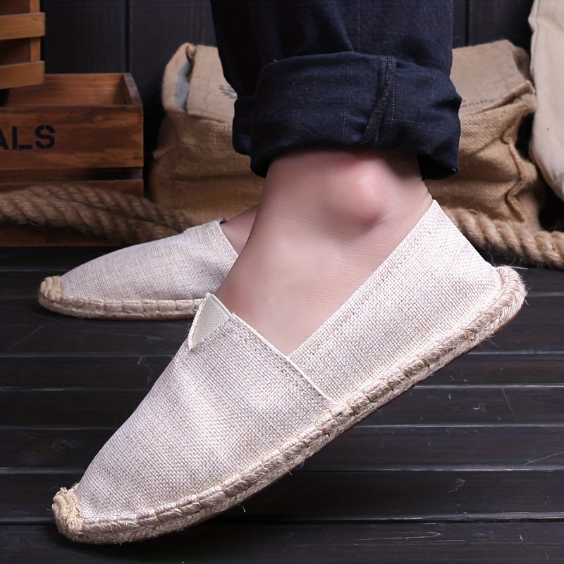 Heren Espadrilles-Loafers – Lichtgewicht & Ademend – Antislip Zool