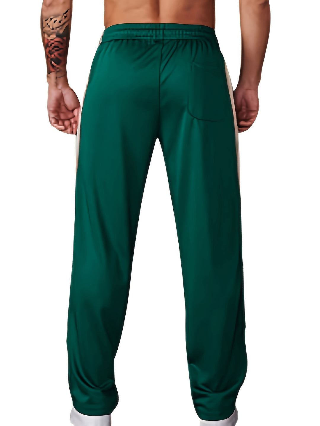 Heren Sportbroek FlexRun – Ademend Trainingsmodel met Trekkoord Taille