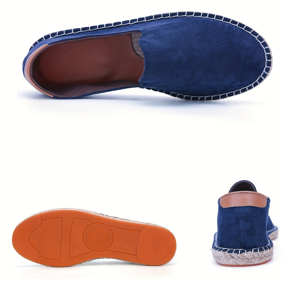 Heren Loafers CanvasLuxe – Handgemaakt, Ademend en Zomers