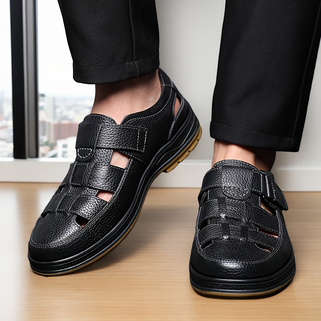 Heren Zomersandalen LeerComfort – Ademend, Antislip en Duurzaam