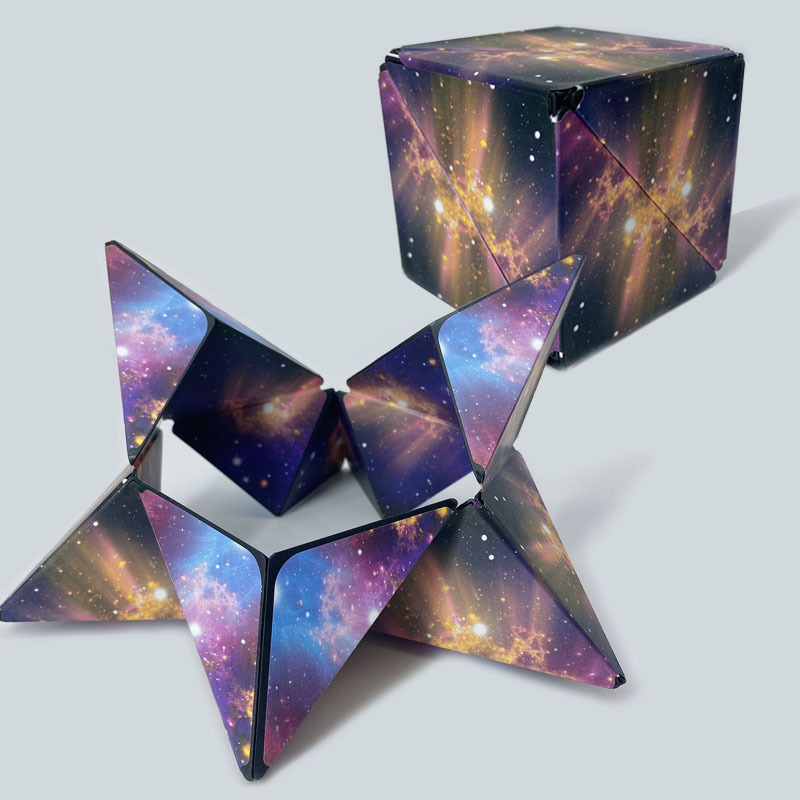 VouwFun Vormkubus – Creatieve 3D-puzzel voor Kinderen en Volwassenen