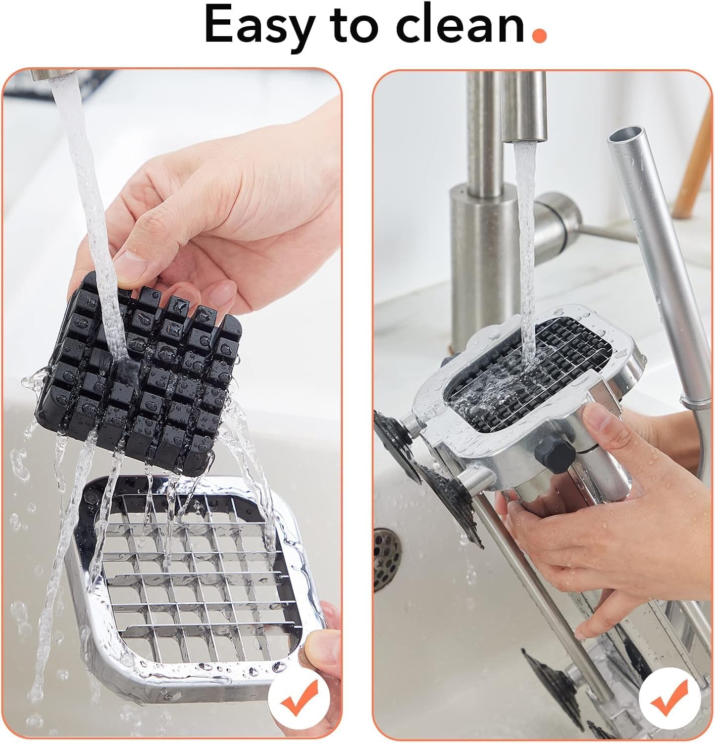 ProChef Frietsnijder – Duurzame Groentesnijder met 3 Verwisselbare Messen