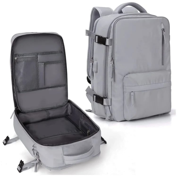 Waterdichte Rugzak met USB Oplaadfunctie en Laptopvak 35L