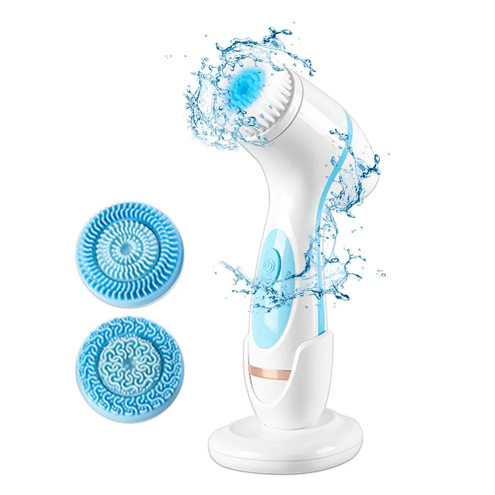 SoniGlow 3-in-1 sonische gezichtsreiniger met massagefunctie
