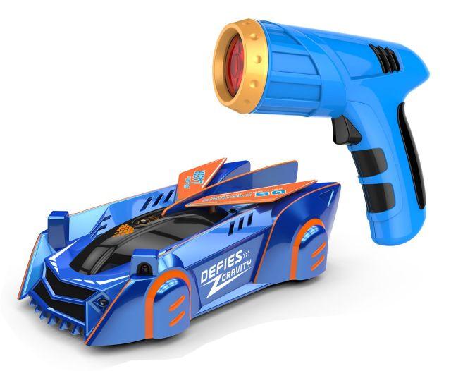 LaserRace Muurklim RC Auto – Zwaartekracht Tartend Speelgoed met LED & Laser
