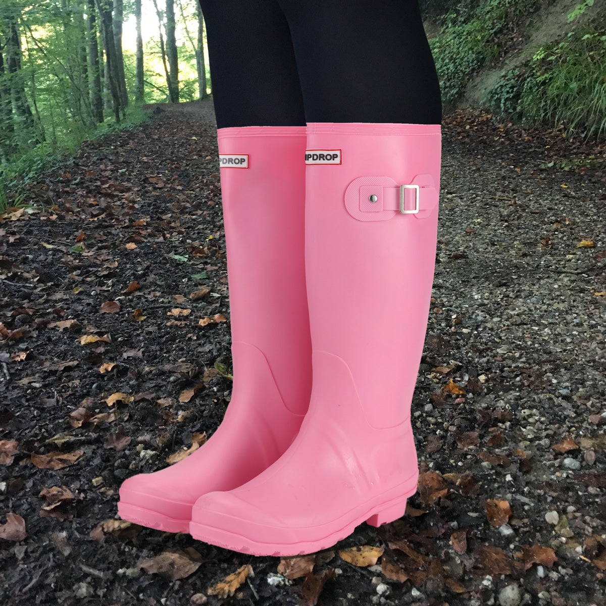 Regenlaars Dames HoogSpat – Waterdicht met Gripzool