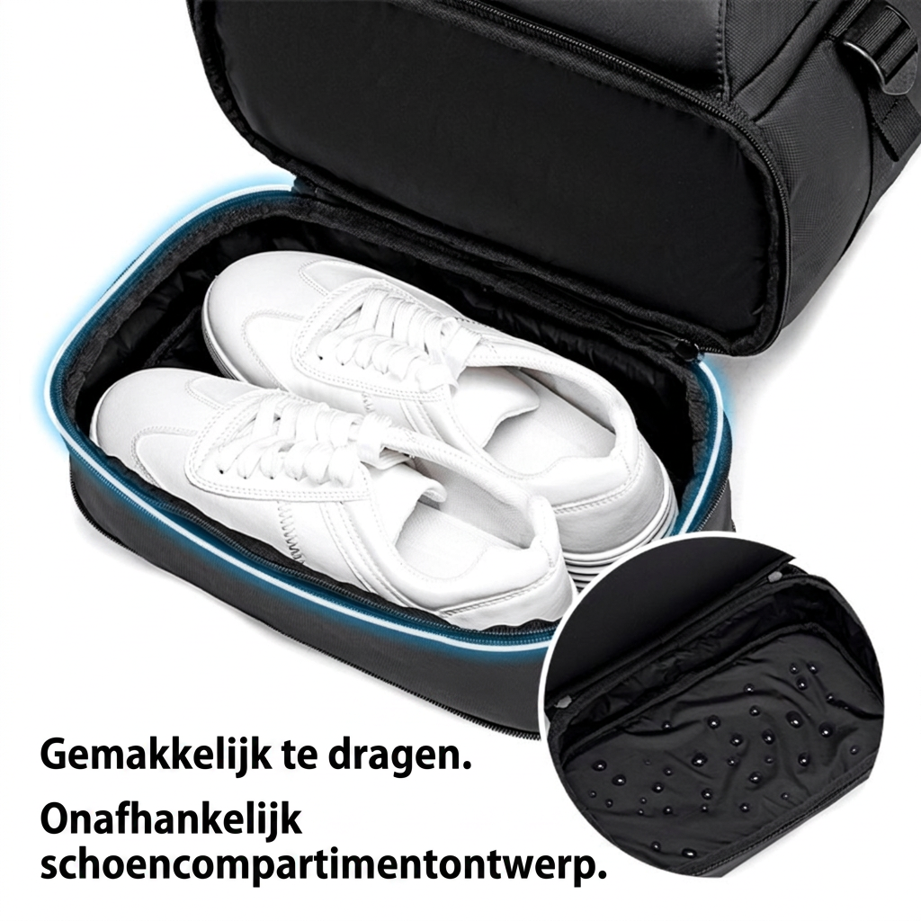 Professionele Laptoptas met Groot Opbergvermogen – 16 inch Computercompartiment