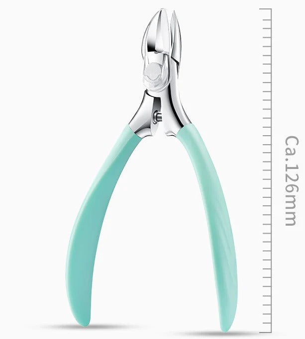Senioren Nagelknipper met Spatscherm – Ergonomisch & Pijnvrij voor Dikke of Ingegroeide Teennagels