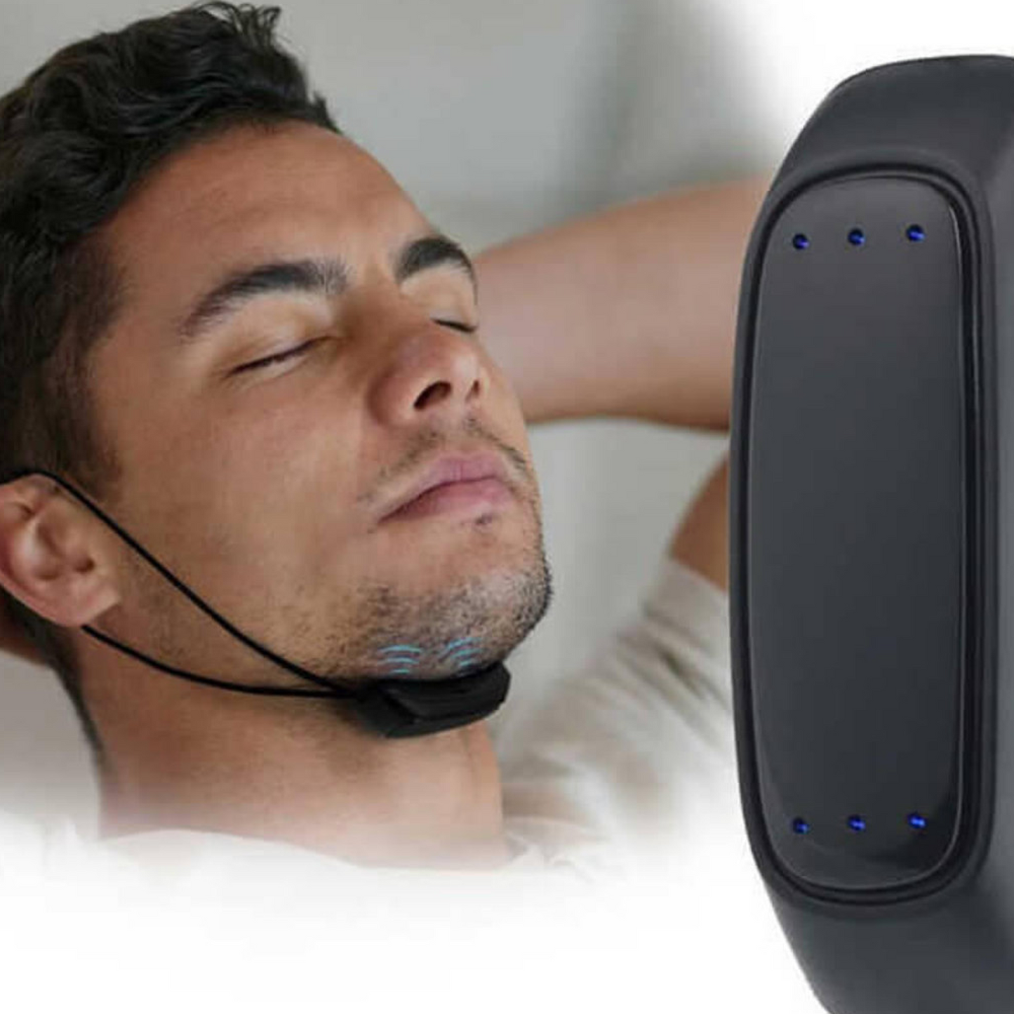 Hypnos Slaaprust Kinband – Anti-Snurk Oplossing voor Rustige Nachten en Betere Ademhaling