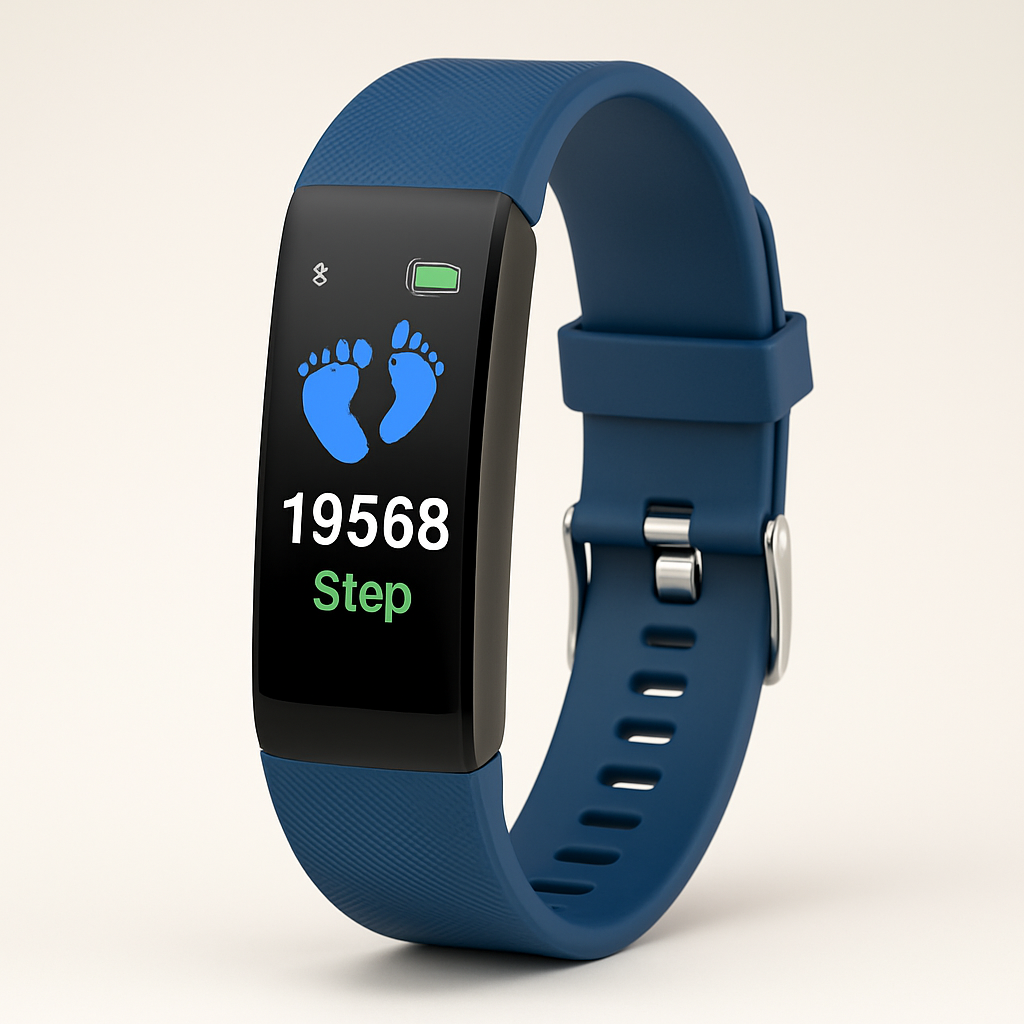 VitaWatch | Senioren Smartwatch met Gezondheidsmonitor en Groot LED-Scherm