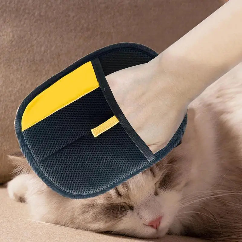PurrBrush Verzorgingshandschoen – Haarvrije Huisdierverzorging en Massagemoment