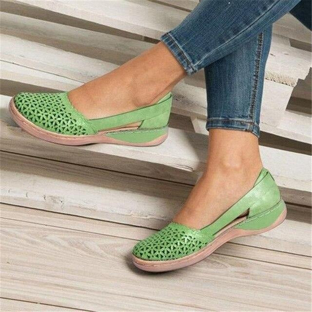 ComfortLuxe Ballerina’s – Orthopedische Damesschoenen voor Hallux Valgus met Ademend Mesh