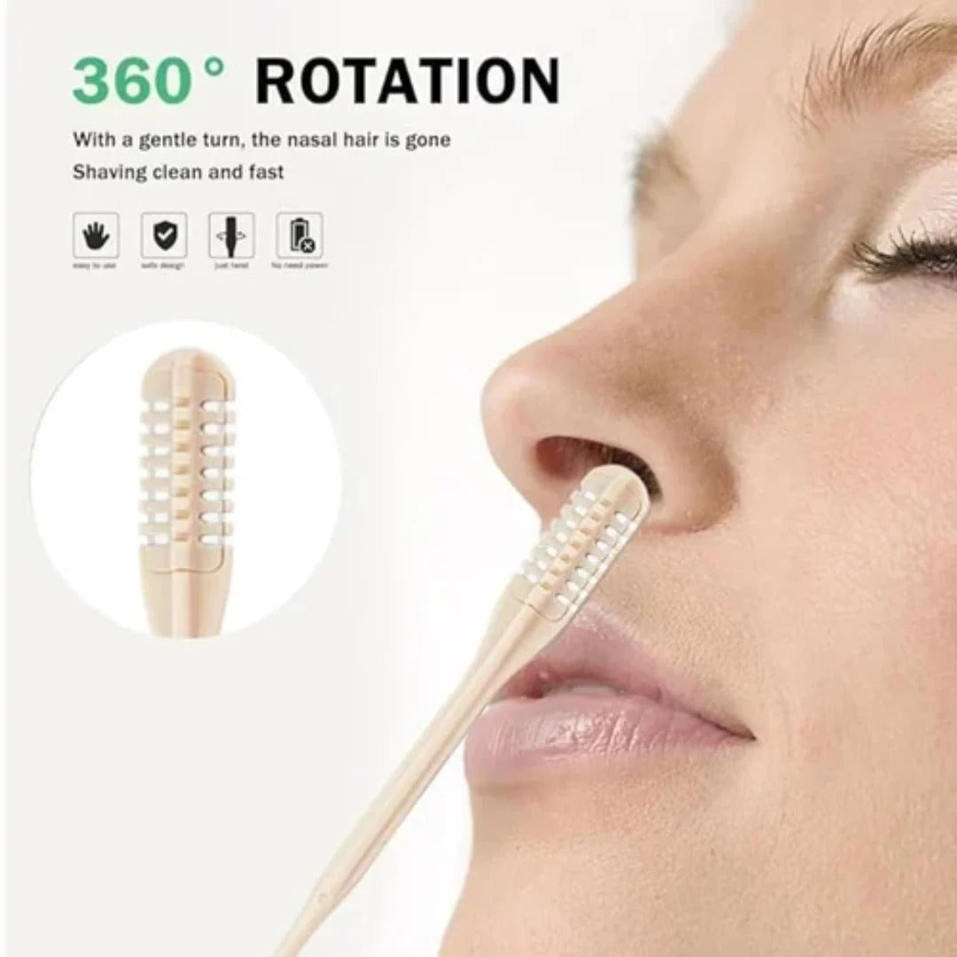 Compacte Neustrimmer met 360° Draaikop – Precisie Verzorging voor Mannen en Vrouwen
