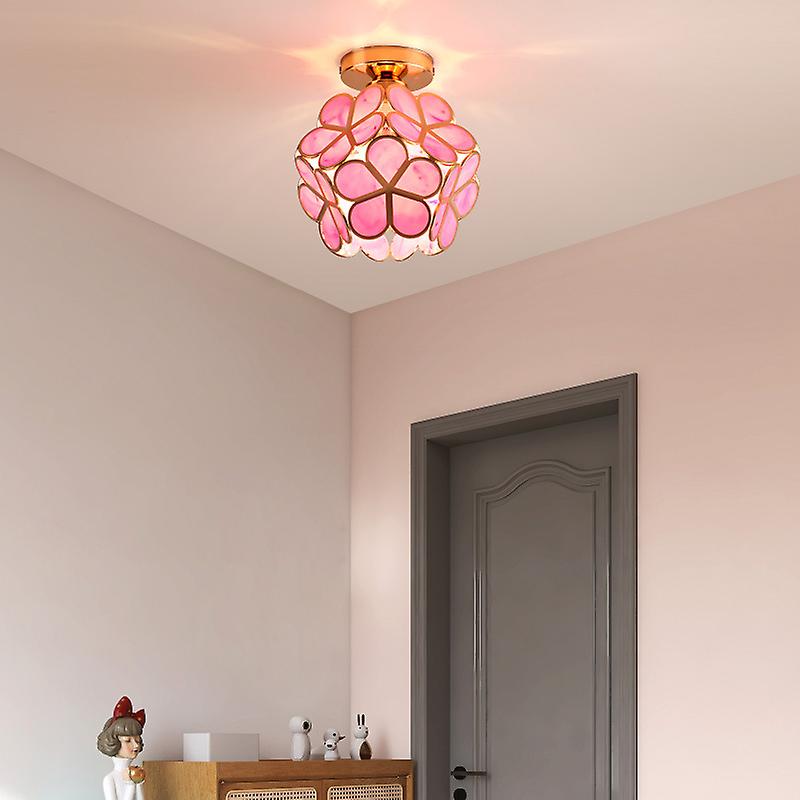LumiFlora – Bloemvormige Kristallen Plafondlamp met Warm Licht
