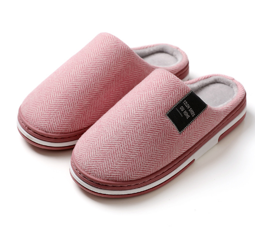 Heren Pantoffels met Antislip Zool – Warme en Comfortabele Pluche Sloffen