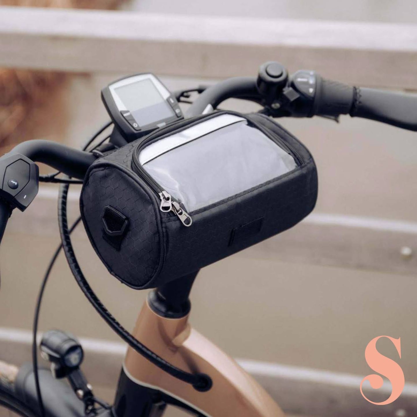 Waterdichte Fietstas Met Telefoonvenster – Verstelbare Stuur Tas