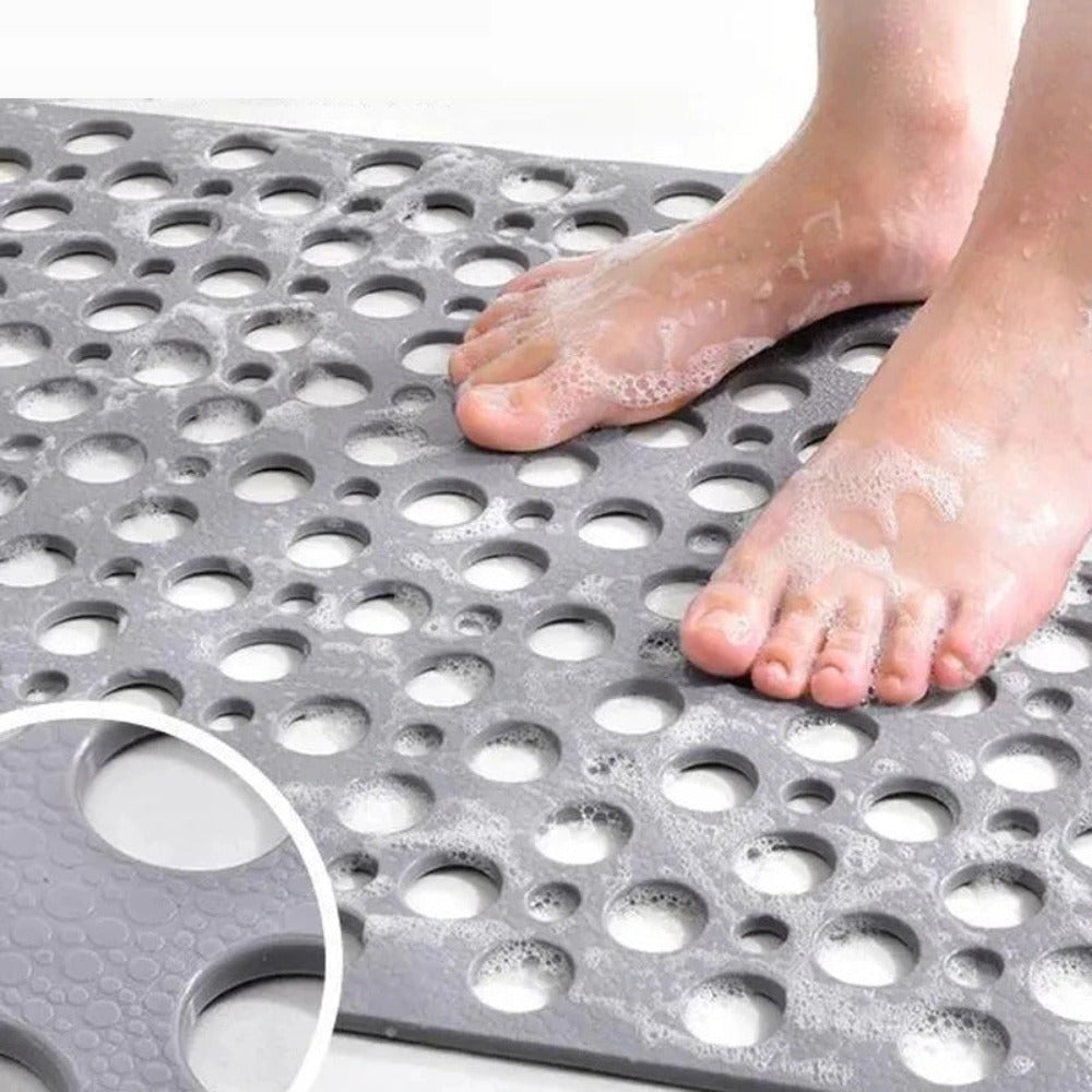 AquaGuard Antislip Douchemat – Hygiënische Badmat met Zuignappen en Sneldrogend Ontwerp