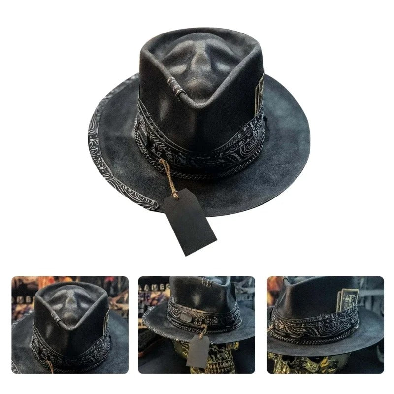 Artisan Skull Hat – Handgemaakte Muts met Schedelprint voor Unieke Streetstyle