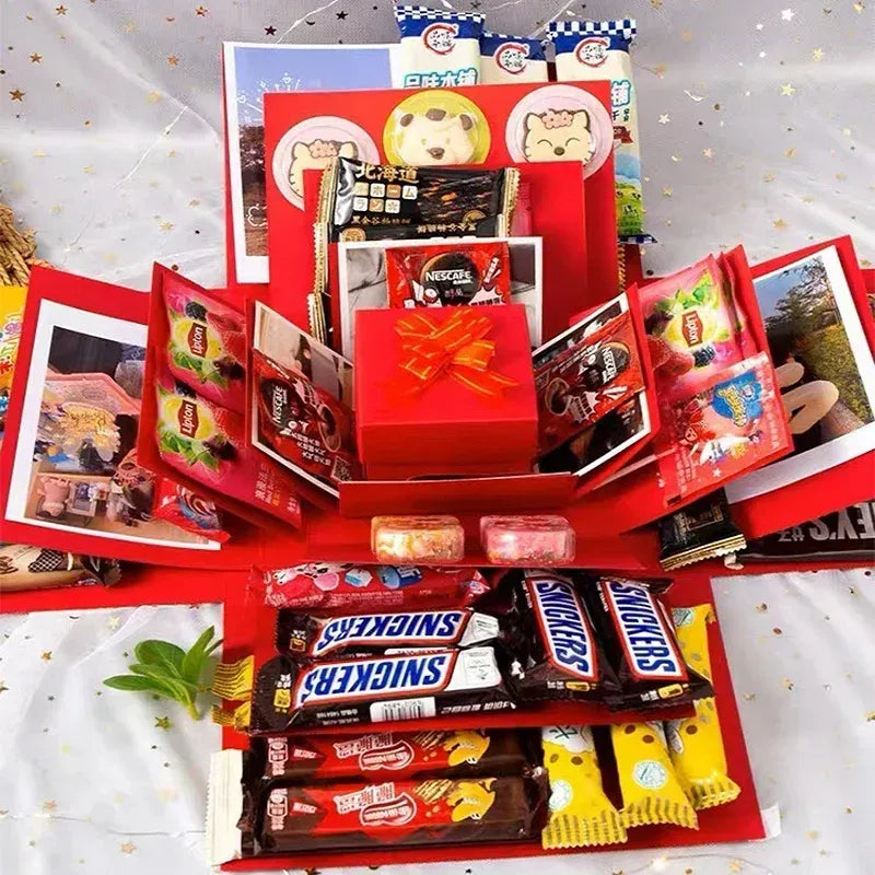 Luxe Verrassings Cadeaubox met Snoep en Chocolade – Origineel Geschenk