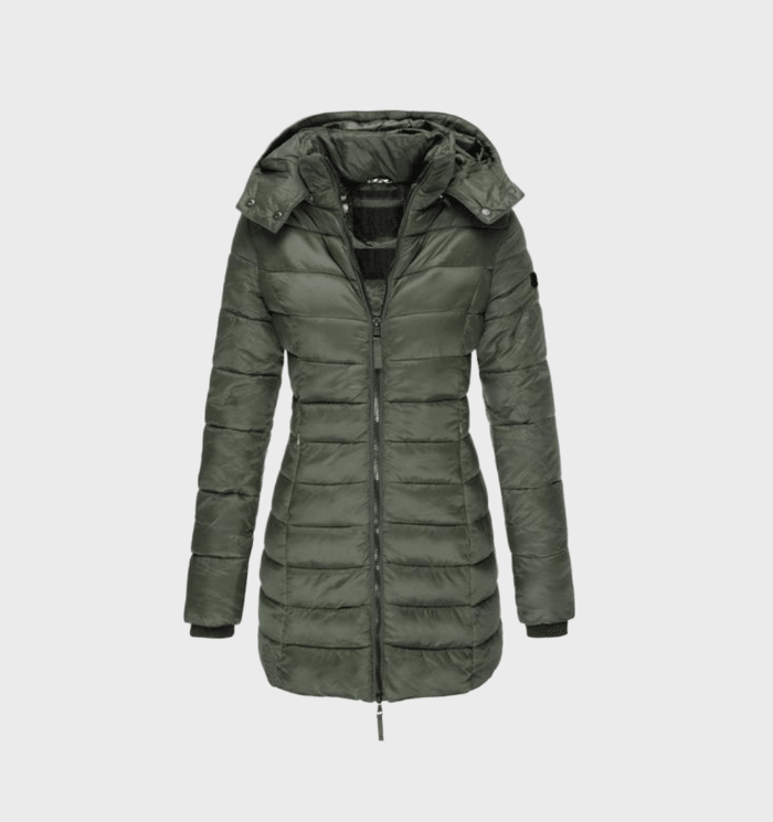 Elegante Dames Winterjas – Modieuze Warme Jas met Perfecte Pasvorm