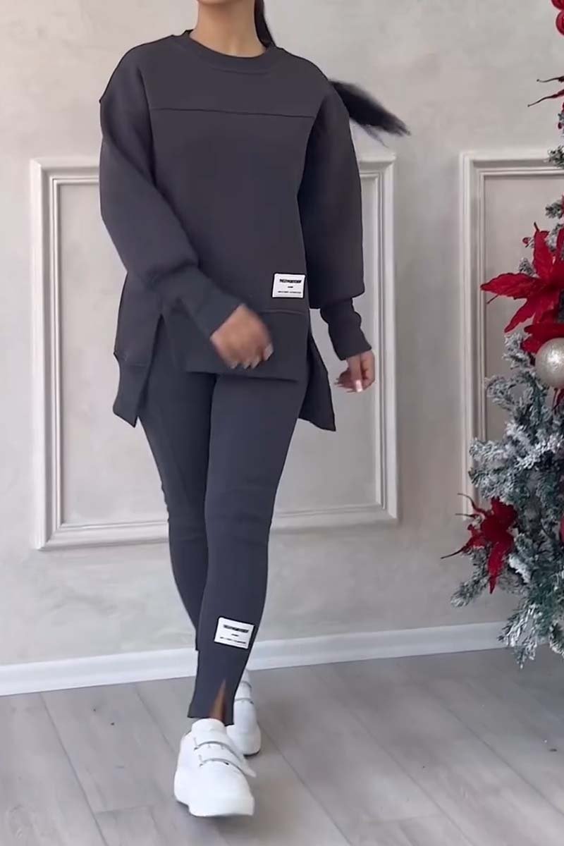 Dames Comfortline Trainingspak Set – Oversized, Trendy en Zacht