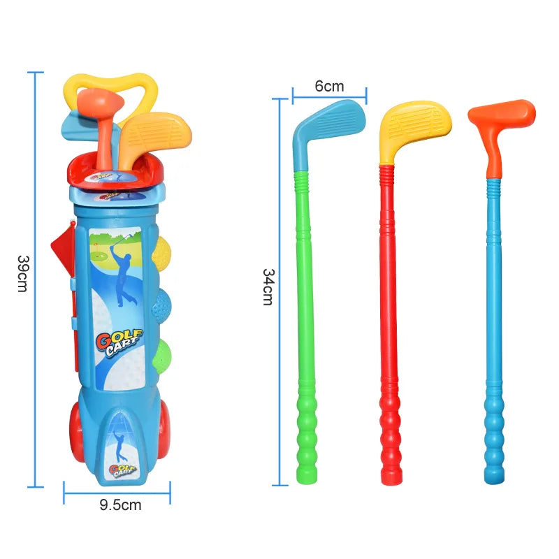 KidSwing Golfset voor Kinderen – Complete Oefenset voor Binnen & Buiten vanaf 3 Jaar