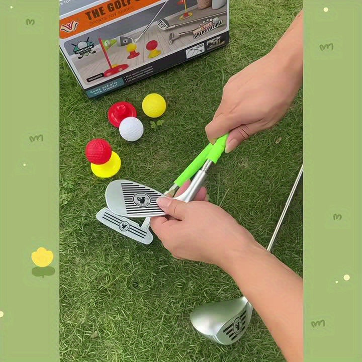 Verstelbare Kindergolfset met Doelen - Voor Kinderen van 3 tot 8 Jaar