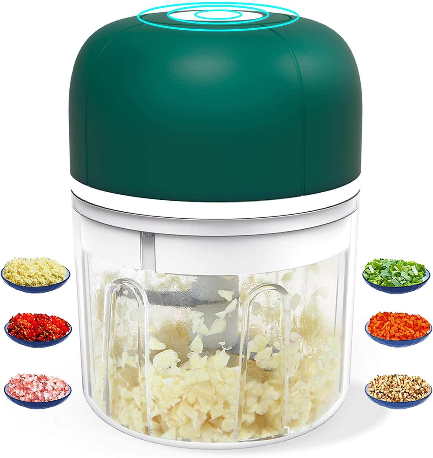 ChopEase Elektrische Knoflookpers – USB-oplaadbaar – Compact & Krachtig – 250ml