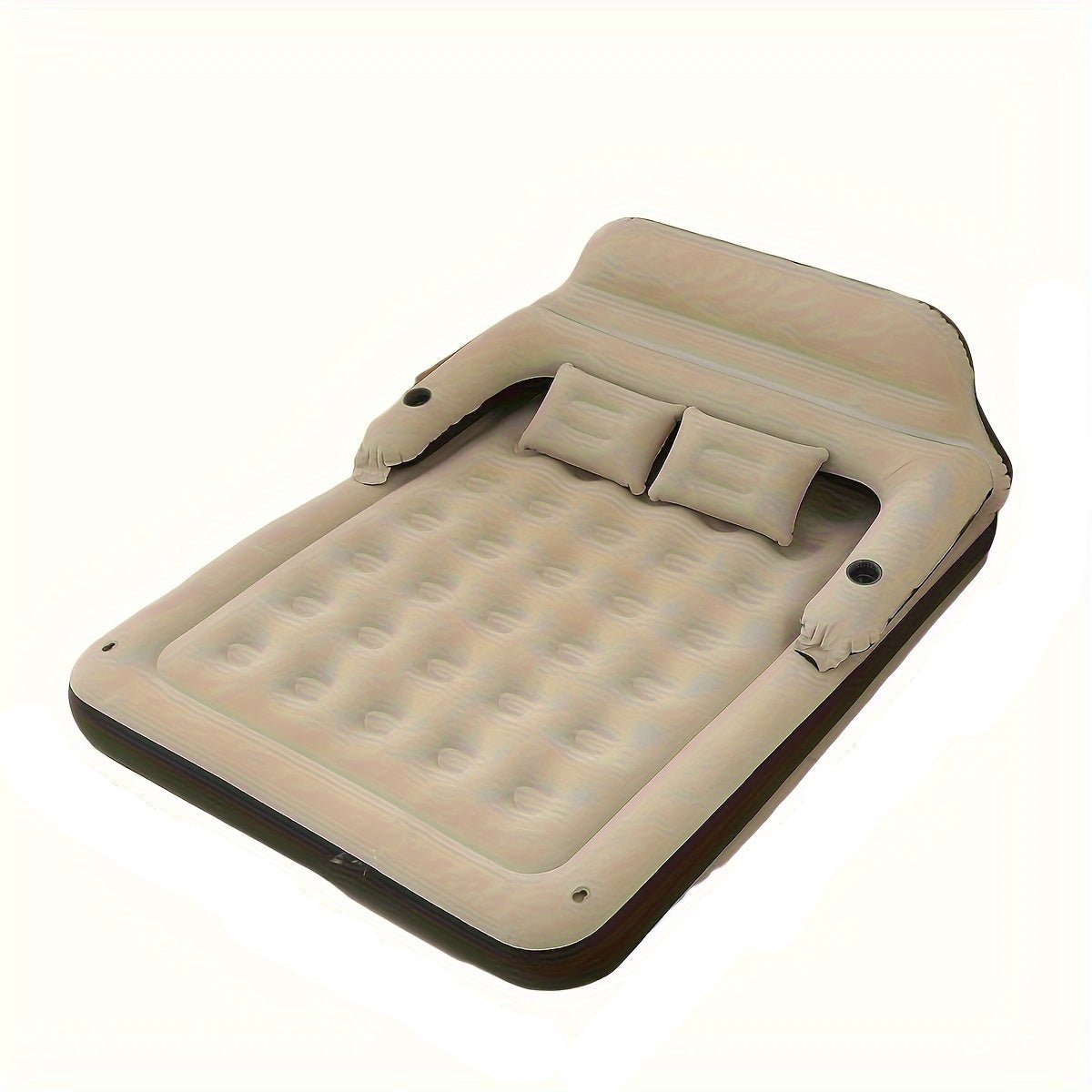 FlexiRust Opblaasmatras – Luxe Slaapcomfort met Rugsteun en Geïntegreerde Pomp