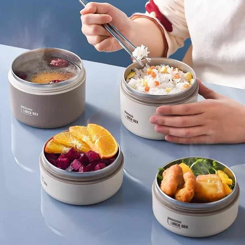 ThermoBox Isolerende Lunchbox – 4 Laags Met Gratis Draagtas