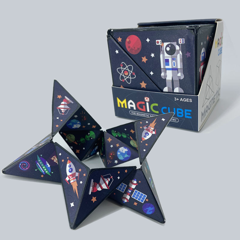 VouwFun Vormkubus – Creatieve 3D-puzzel voor Kinderen en Volwassenen