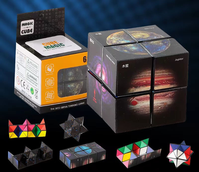 VouwFun Vormkubus – Creatieve 3D-puzzel voor Kinderen en Volwassenen