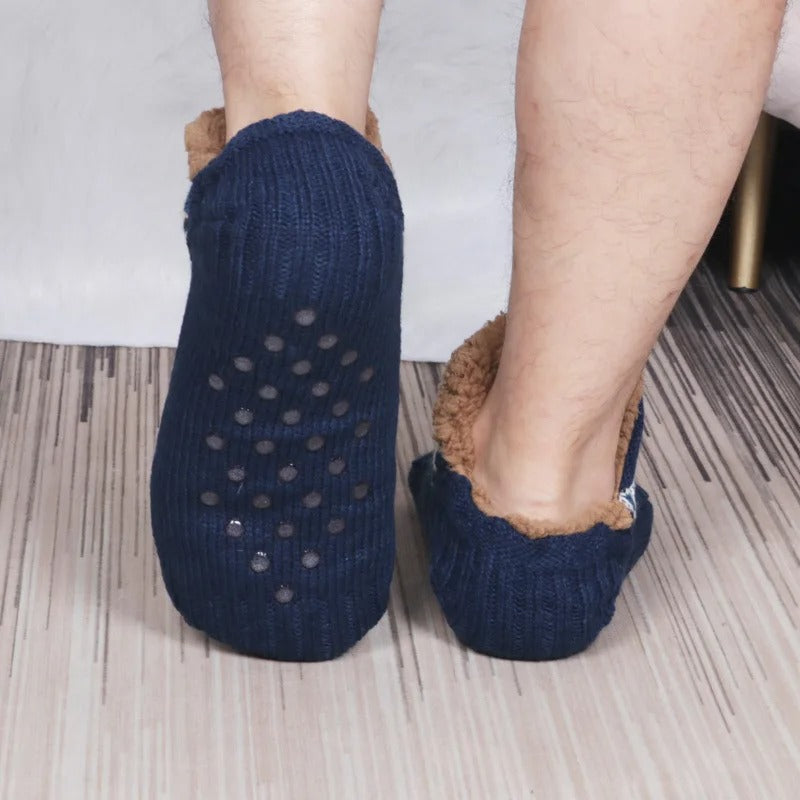 WarmGrip – Warme Antislip Wintersokken voor Thuisgebruik (Unisex)
