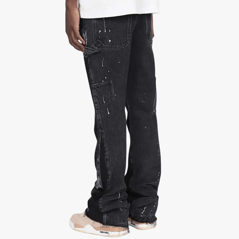 UrbanVibe Spijkerbroek – Relaxed Fit met Verfvlekken en Streetlook