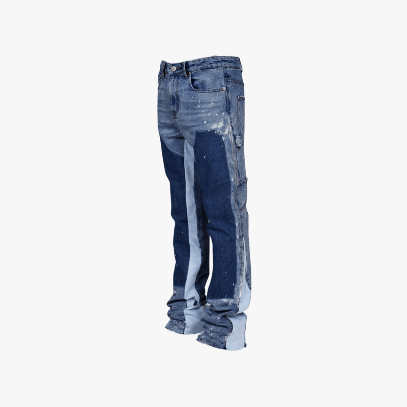 UrbanVibe Spijkerbroek – Relaxed Fit met Verfvlekken en Streetlook